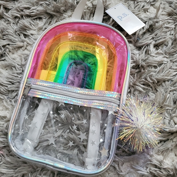 Aeropostale Other - P.s. by Aeropostale Girls Rainbow Backpack NWT